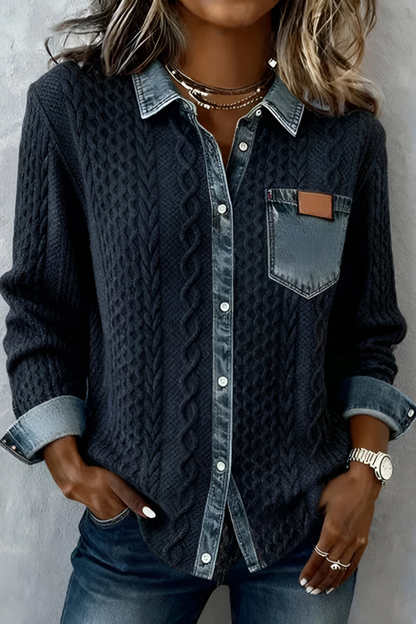 Selo™ | Blusa in Denim Confortevole