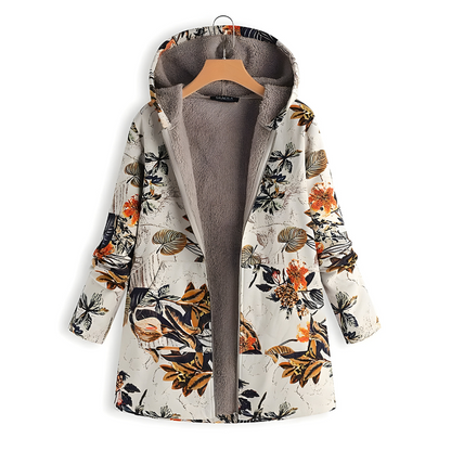 Mira™ | Giacca in Fleece con Fiori Eleganti