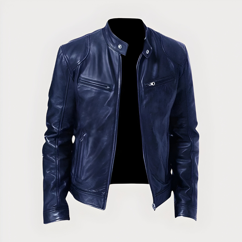 Joren | Classica giacca biker con zip