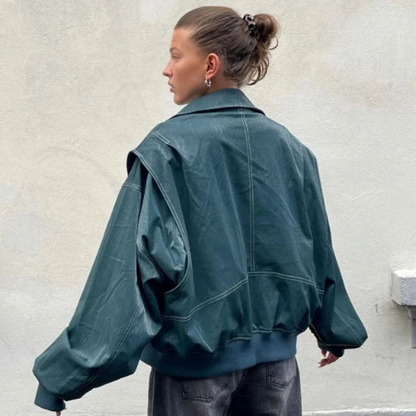 Amara | Il Bomber In Pelle Essentiel