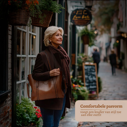 Favorito di Nicole | Borsa a Spalla Vintage in Pelle Vegana