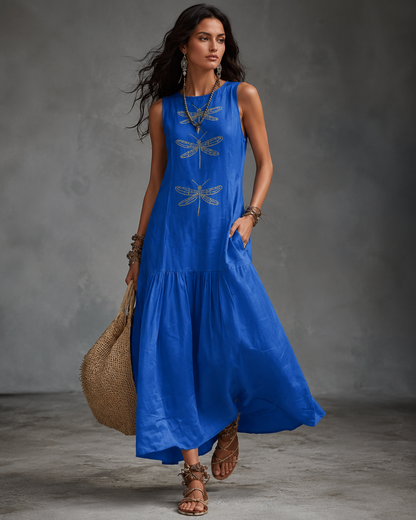 Maelys™ | Abito Maxi Bohemien che Copre la Pancia