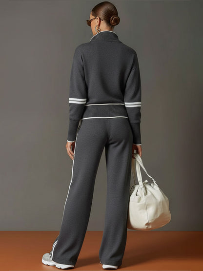 Maïa™ | Set Lounge Relaxed a Due Pezzi con Zip