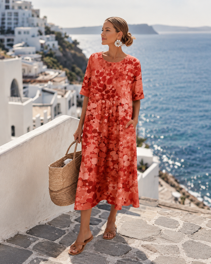 Zara™ | Abito Estivo Camuffa Pancia a Fiori