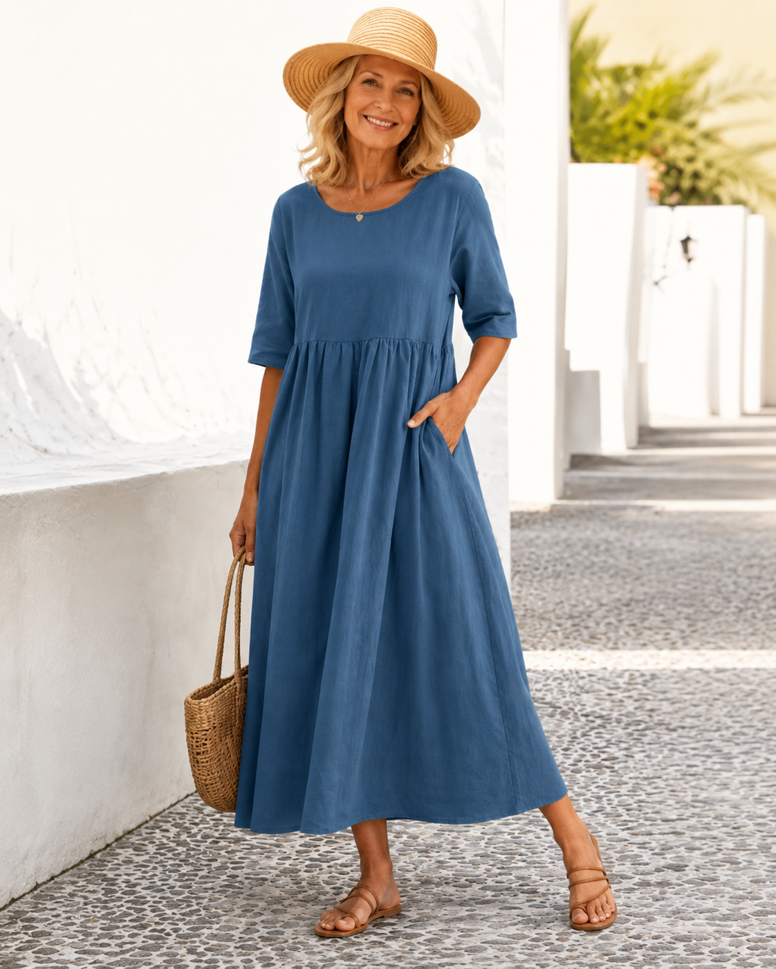 Lina™ | Abito Comodo Camuffa Pancia