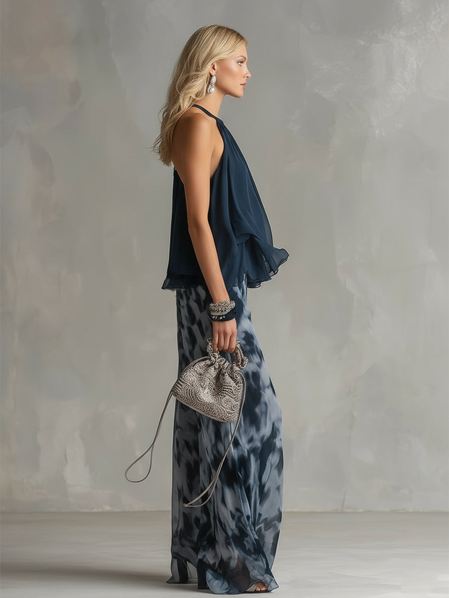Serelle™ | Set Elegante con Pantaloni Ampi