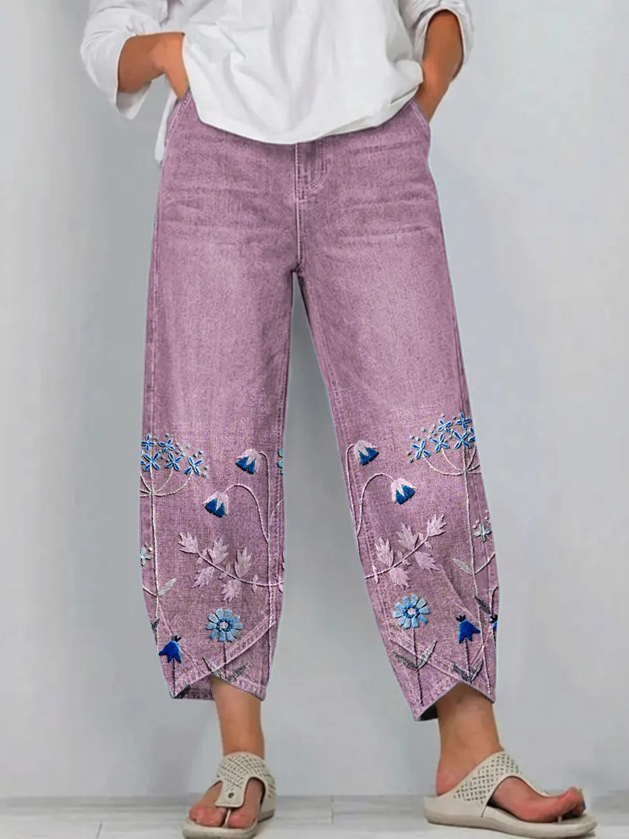 Aven™ | Pantaloni Casual Ricamati