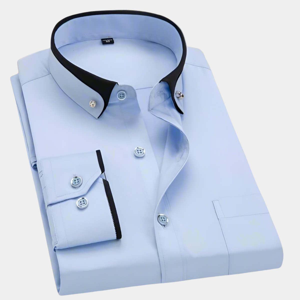 Don | Camicia Classica per Uomini con Maniche Lunghe