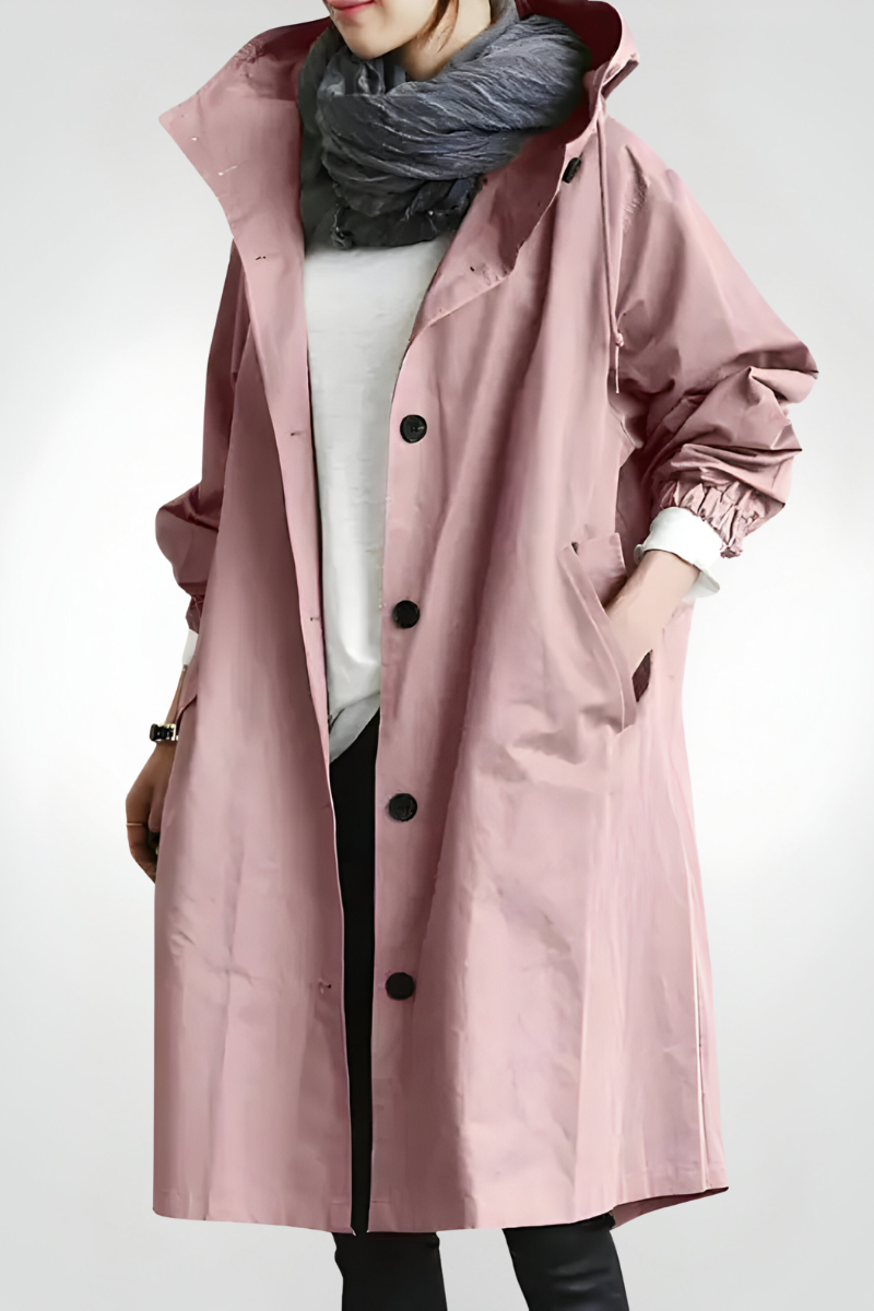 Léa™ | Elegante Giacca Antivento e Impermeabile per l'Autunno