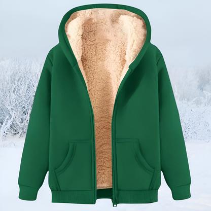 Wivi™ | Giacca calda con cappuccio e zip