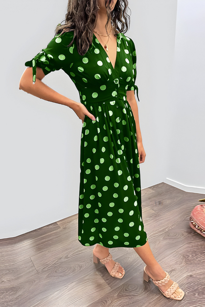 Noria™ | Elegante abito a pois