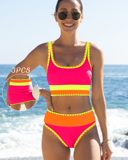 Kiki™ | Bikini a controllo della pancia in 3 pezzi