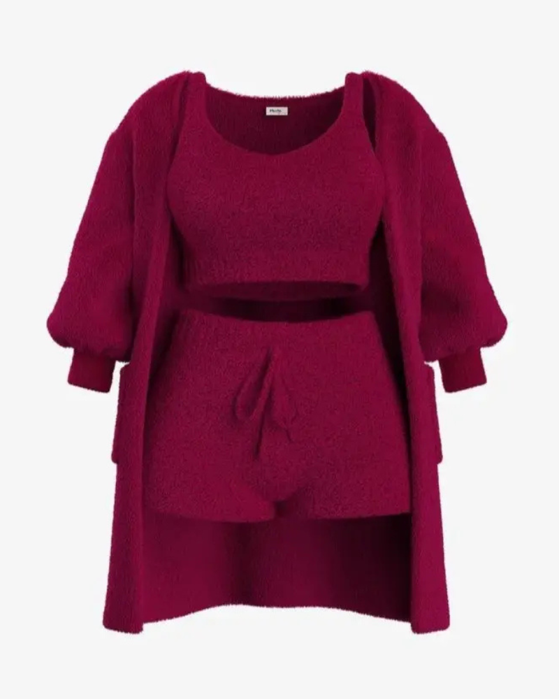 Lucia’s™ | Comodo Set di Pigiama a 3 Pezzi