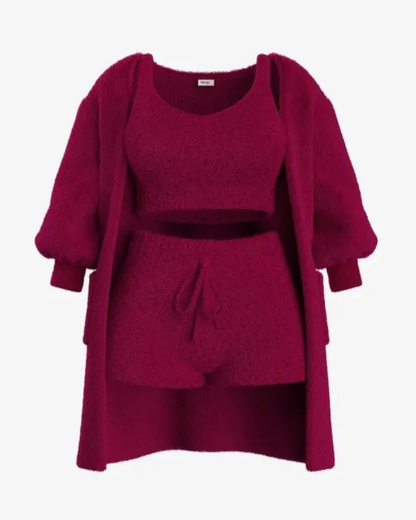 Lucia’s™ | Comodo Set di Pigiama a 3 Pezzi
