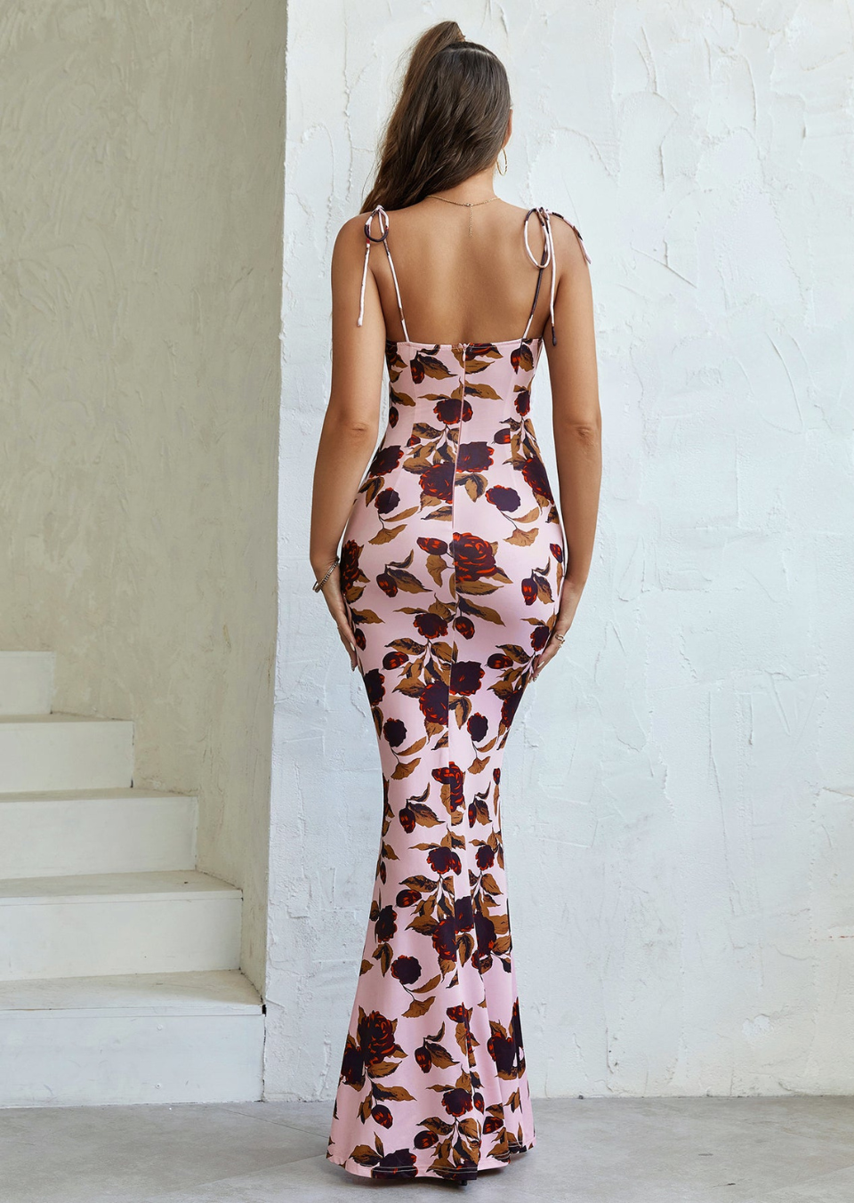 Klara™ | Maxi-abito con Stampa Floreale