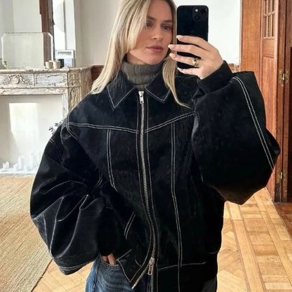 Amara | Il Bomber In Pelle Essentiel