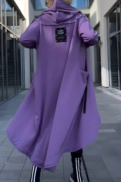 Estelle™ | Abito Hoodie Lungo con Zip