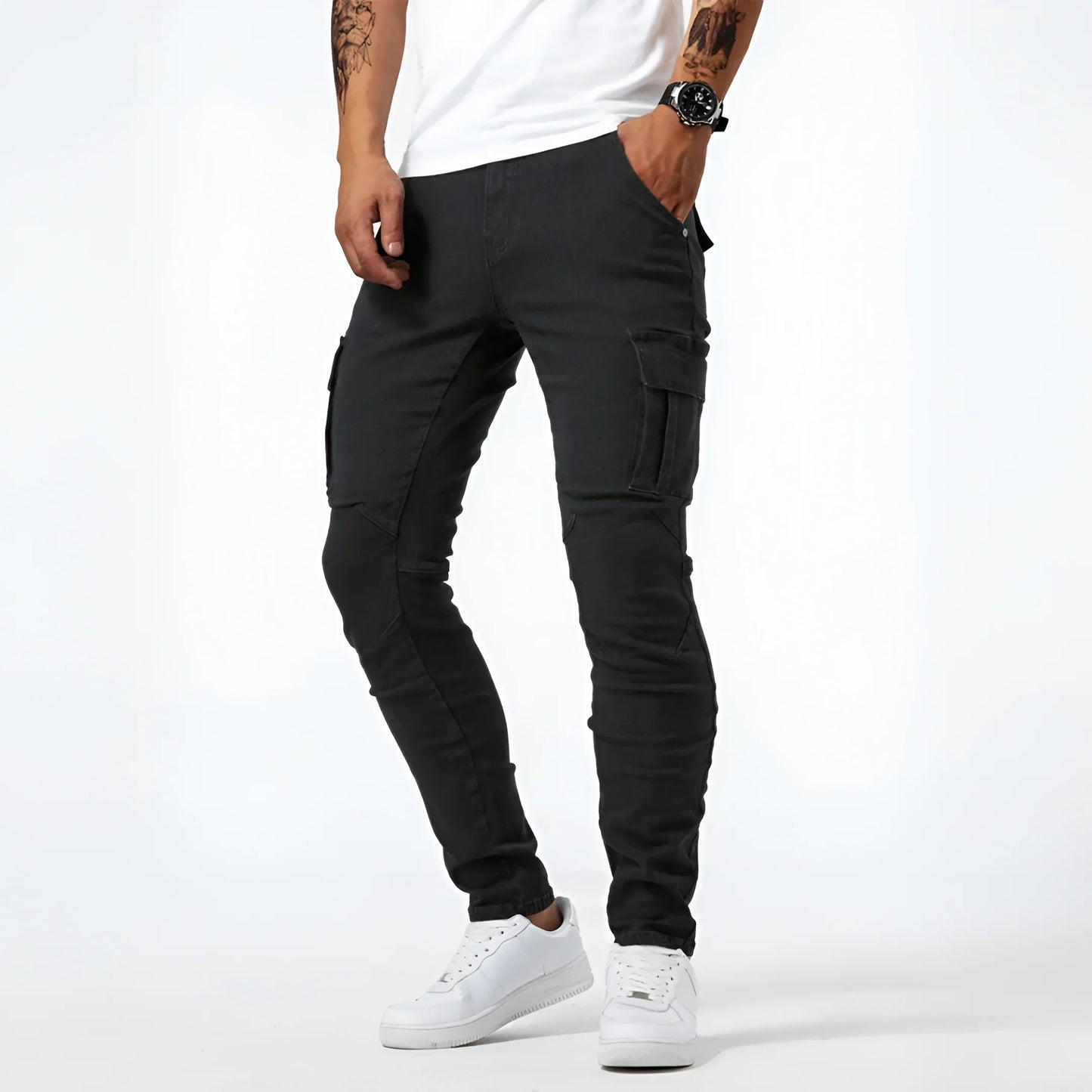 Smith™ | Jeans cargo elasticizzati