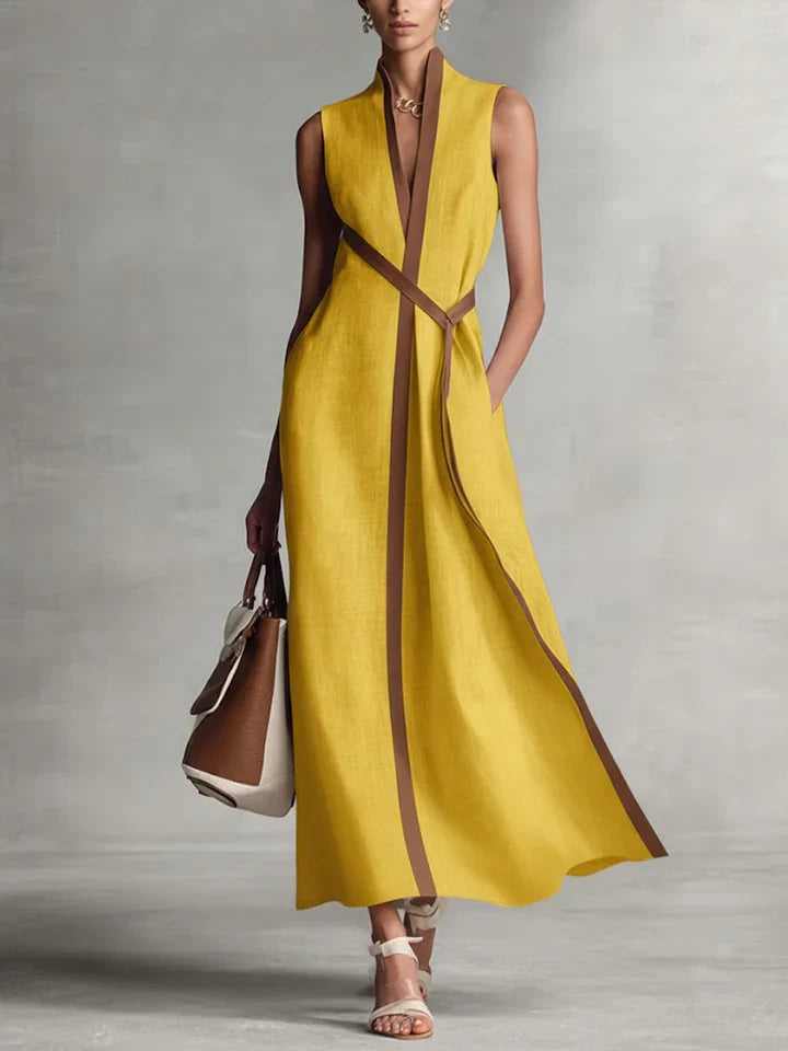 Olea™ | Elegante Maxi Abito Minimalista