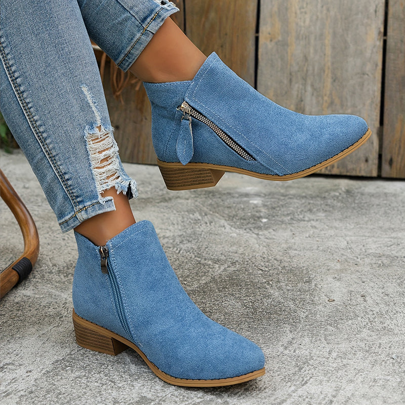 Lona™ | Stivaletti alla caviglia in suede eleganti