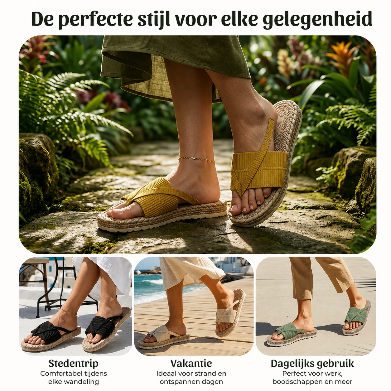 Ines™ | Ciabatte estive confortevoli