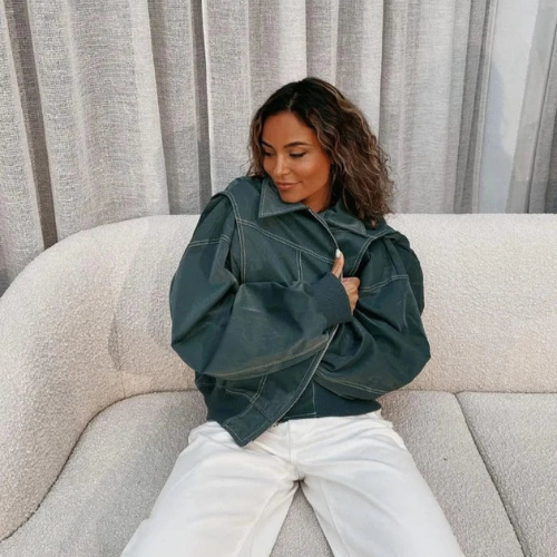 Amara | Il Bomber In Pelle Essentiel