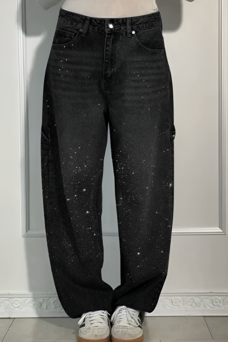 Maris™ | Jeans larghi moderni e scintillanti