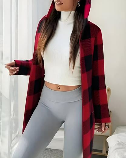 Zari™ | Giacca Moderna Calda con Cappuccio