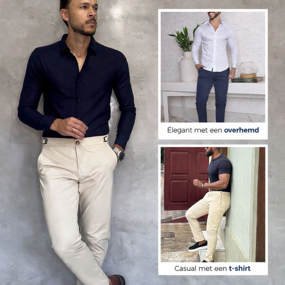 Milo™ | Pantaloni casual attillati e stilosi