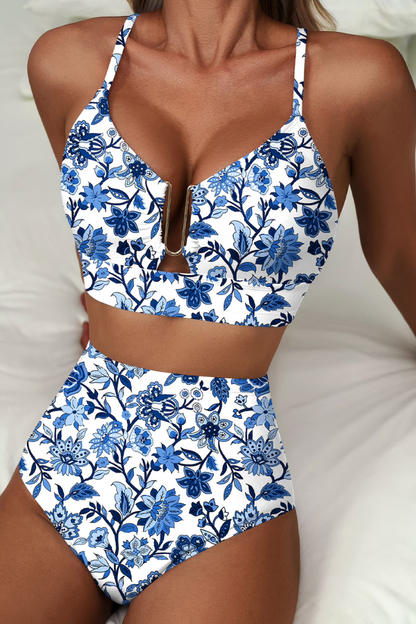 Fenna™ | Set Bikini a Quadri Moderno