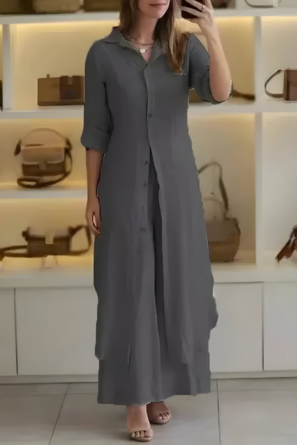 Marta | Completo Estivo In Lino Leggero