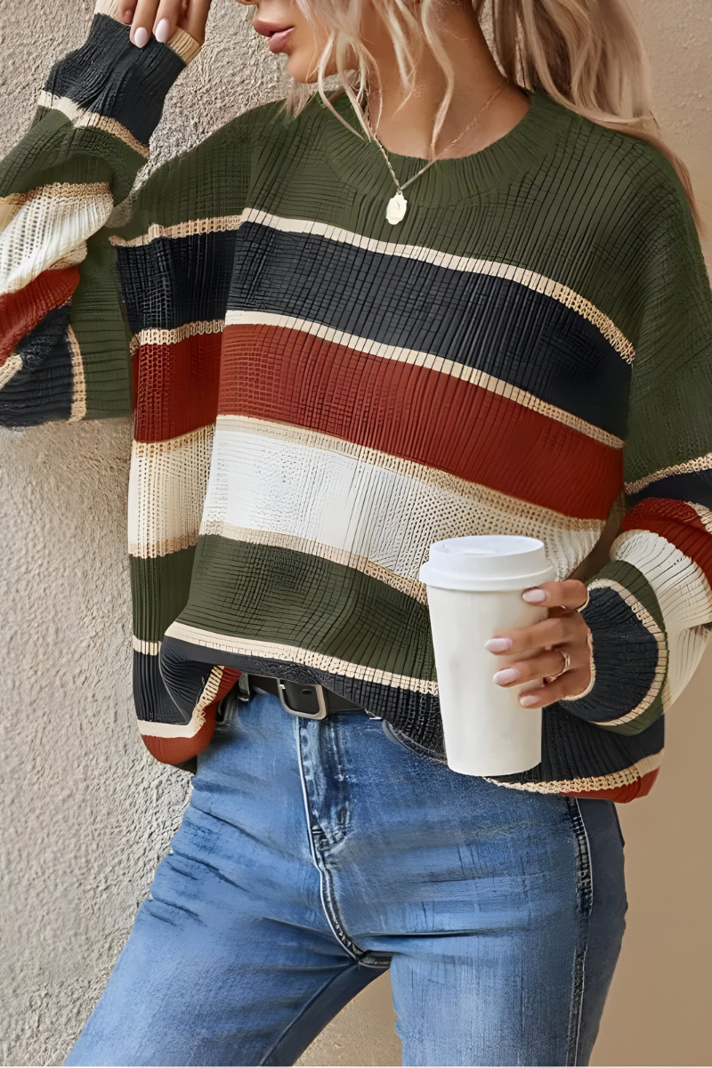 Lina™ | Maglione Autunnale In Maglia