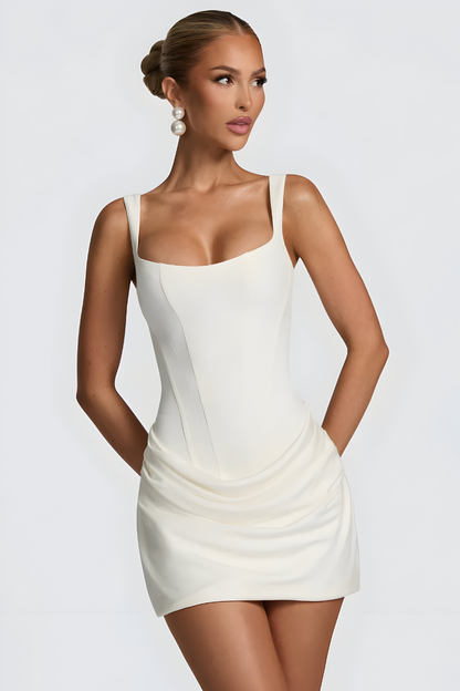Ziva™ | Elegante Abito da Sera Drappeggiato