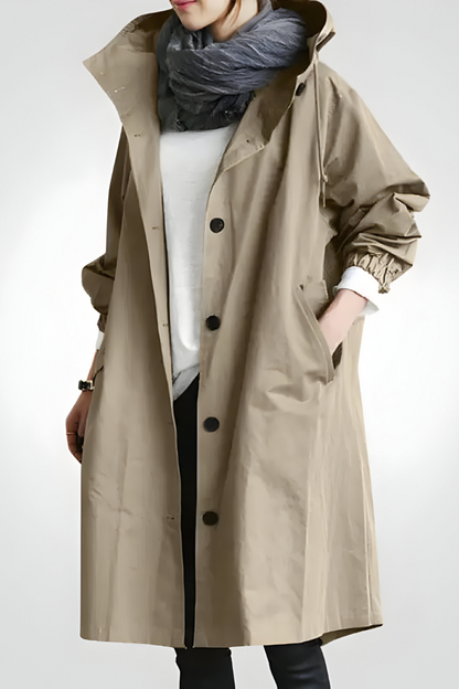 Léa™ | Elegante Giacca Antivento e Impermeabile per l'Autunno