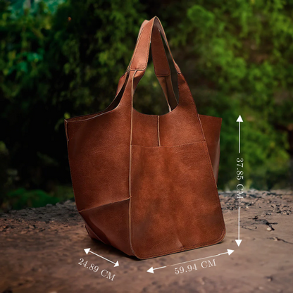 L'eleganza senza tempo di Laura | Borsa Vintage in Pelle Vegana
