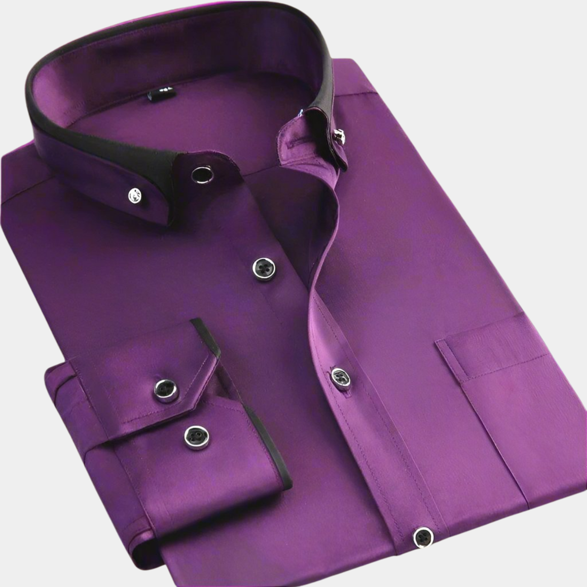 Don | Camicia Classica per Uomini con Maniche Lunghe