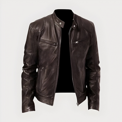 Joren | Classica giacca biker con zip