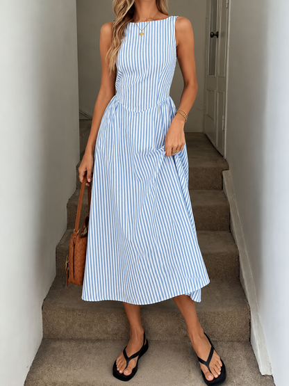 Denise™ | Elegante Abito Midi Camuffa Pancia