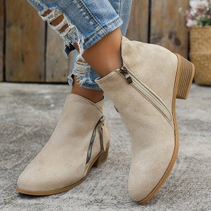 Lona™ | Stivaletti alla caviglia in suede eleganti