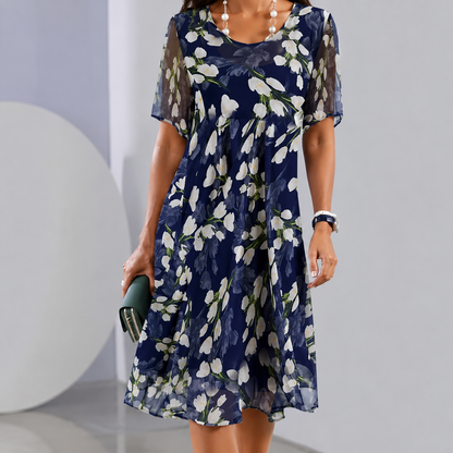 Greta™ | Elegante Abito a Fiori