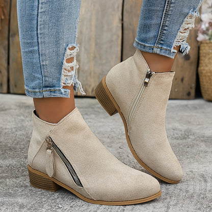 Lona™ | Stivaletti alla caviglia in suede eleganti