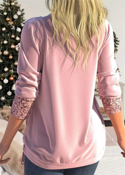 Arla™ | Blusa moderna con strato di paillettes