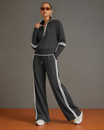 Maïa™ | Set Lounge Relaxed a Due Pezzi con Zip