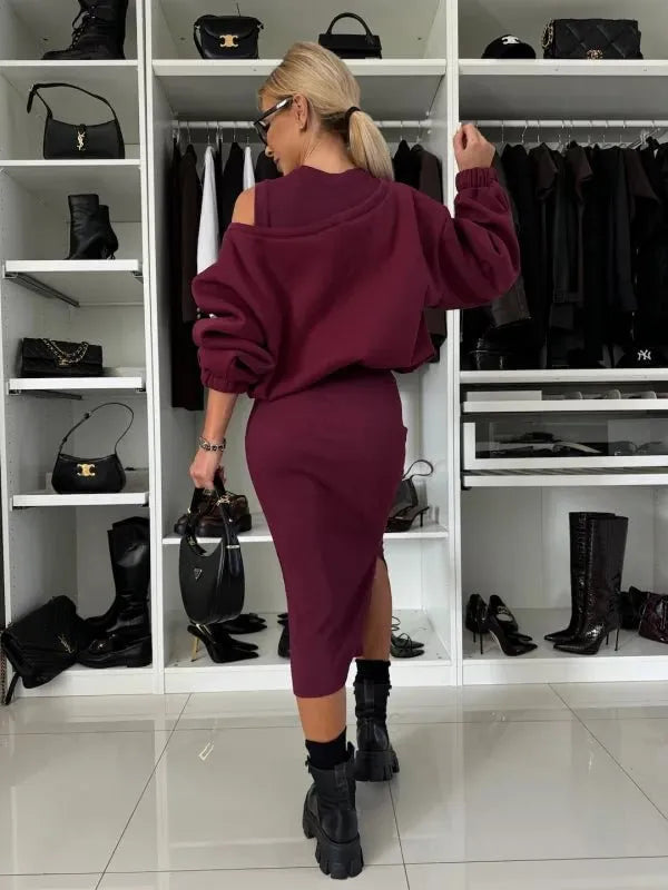 Maren™ | Elegante set a maglia a due pezzi