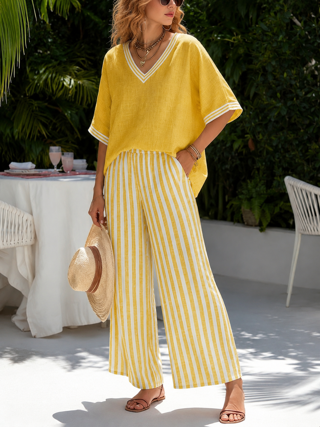 Alira™ | Set a Righe in Due Pezzi