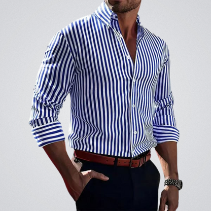 Elegante camicia a righe