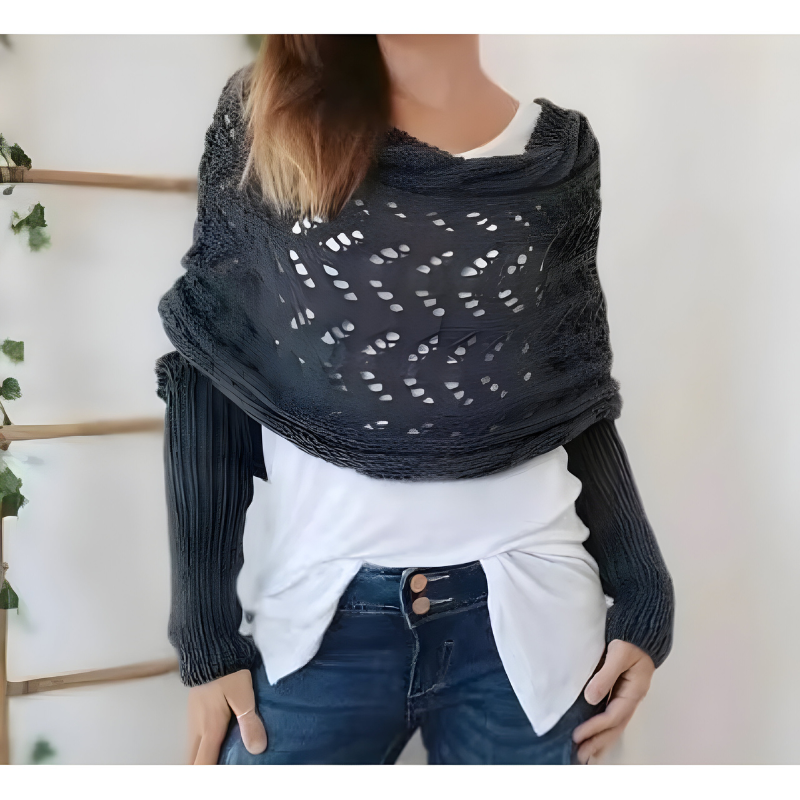 Saren™ | Sciarpa Calda Lavorata a Maglia