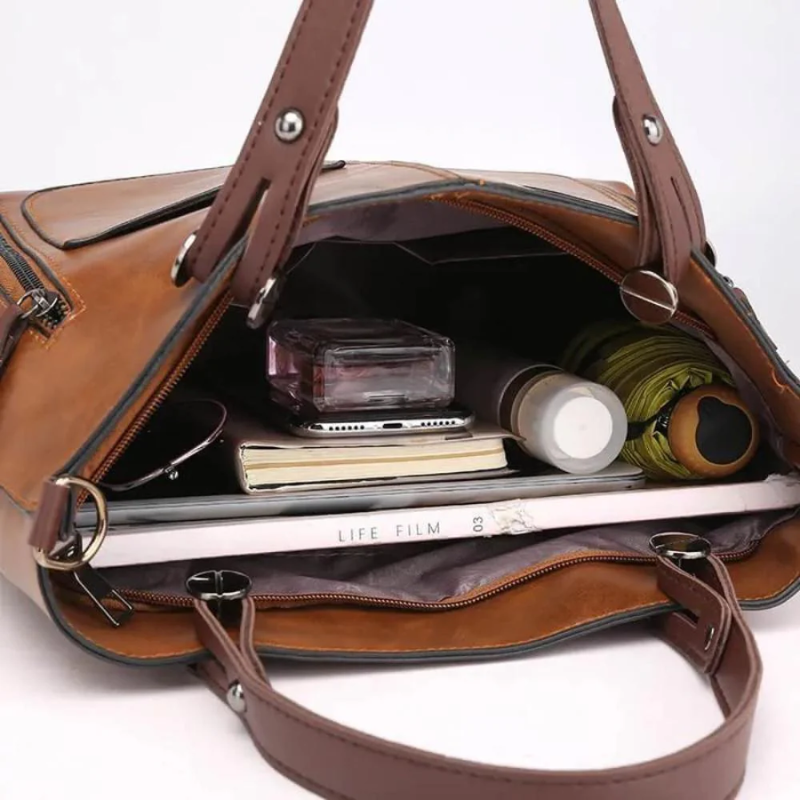 L'eleganza senza tempo di Ilse | Borsa a spalla in pelle vegana