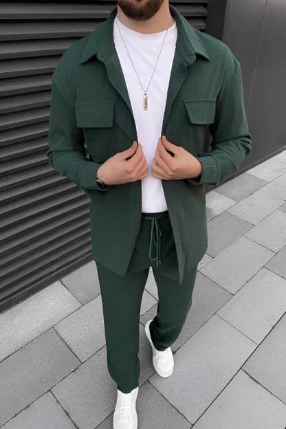 Nilo™ | Set Coordinato Casual a Costine