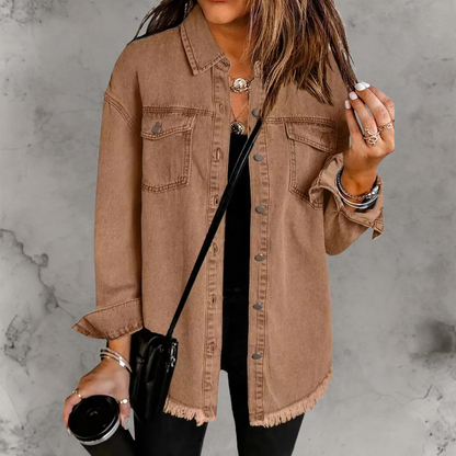Kian™ | Giacca di Jeans Casual con Bottoni